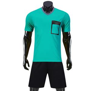 Conjunto de árbitro profesional para hombre, uniformes, fútbol, Rugby, camisetas de fútbol, pantalones cortos, camisas, traje de juez - Product Image 2