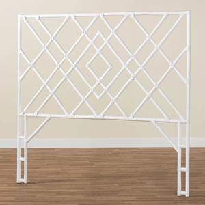 หัวเตียงหวายสีขาวแบบสแตนด์อโลนสำหรับตกแต่งห้องนอนวัสดุธรรมชาติทำจากเวียดนามเฟอร์นิเจอร์บ้านทนทานขายส่ง - Product Image 6