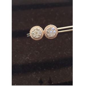 คุณภาพสูง 925 เงินสเตอร์ลิงต่างหูเพชรเครื่องประดับคลาสสิกหรูหราสำหรับผู้หญิงของขวัญสำหรับเด็กผู้หญิง - Product Image 3