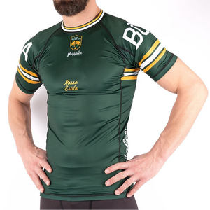 Camisa de compresión de secado rápido Unisex de la mejor calidad, transpirable BJJ Rash Guard, protección solar impresa para hombres y mujeres, pantalones cortos - Product Image 3