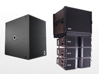 Subwoofer professionnel Veeter de haute qualité 18 pouces SB18, aimant néodyme, impédance 8 ohms, 700-2100W, respectueux de l'environnement, pour scène de club