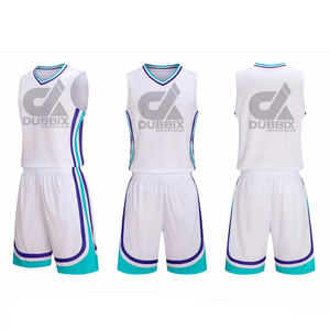 Maillot de sport respirant et anti-transpiration personnalisable pour hommes, femmes et jeunes - Maillot de basket vierge pour l'entraînement et les matchs - Ensemble personnalisé - Product Image 4