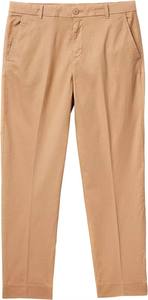 กางเกงคาร์โก้ยาวของผู้หญิงกางเกงเอวกลางระบายอากาศได้ดีผ้าชิโนลายทแยงหลากสี - Product Image 6