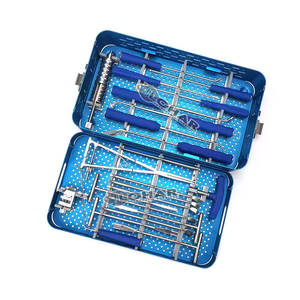 Fabricante de kit de instrumentos ortopédicos Fémur Juego de instrumentos de clavos intramedulares Tornillos entrelazados Juegos de instrumentos kit de herramientas - Product Image 2