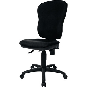 TOPSTAR Office Swivel Chair <b>Black</b> 420-550 mm Without Armrests Load Capacity 110 kg - Product Image 1