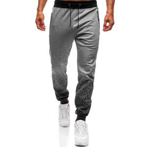 Cotton <b>Sweatpants</b> for Men <b>Women</b> Comfortable Printed Solid Gym Outdoor Sports Tracksuits Pants for Spring-Available for Bulk - Product Image 4