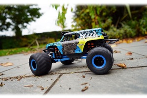 HPI Racing # 160807 Mini King Flux Big Kahuna Ford 1/12 4WD Monster Truck sin Escobillas de Alta Velocidad ARTR Coche RC Todoterreno - Product Image 5