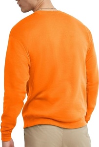 Latest Design Wholesale Custom Printed Embroidered Plain Solid Color Oversized Crew Neck <b>Men</b> Sweat Shirts Washed Vintage Casual - Product Image 4