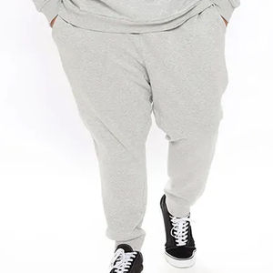 Survêtement pour homme de haute qualité en coton mélangé 400 g/m², surdimensionné, à capuche, avec logo personnalisé - Vente en gros d'usine pour survêtement pour homme - Product Image 5