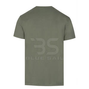 Vente en gros de t-shirts 100% coton pour homme impression de logo personnalisé mode d'été décontractée t-shirts classiques en coton pour homme - Product Image 2