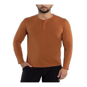 Meilleure vente 100% coton T-shirt en jersey simple été confortable surdimensionné à manches longues Ne Bangladesh Fac prix respirant - Product Image 1