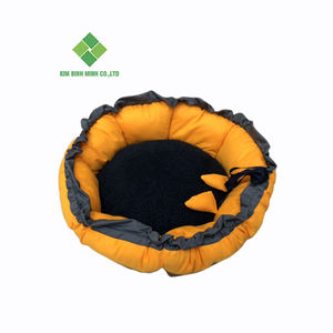 Lit pour chien de sécurité confortable fabriqué au Vietnam Lits pour animaux de compagnie lavables en machine en petites tailles moyennes grandes et XL Motif imprimé animal pour chats - Product Image 2