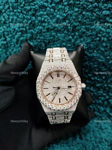 Best Offers Moissanite Iced Out <b>Watch</b> with Luxury Designed & Modern Style Men`s Wearing <b>Watch</b> by Indian Exporters - Product Image 2