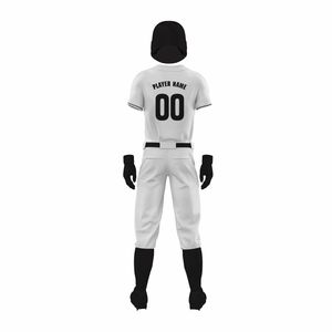 2026 Uniforme de béisbol de diseño único hecho en fábrica Uniformes de béisbol impresos con logotipo personalizado para unisex - Product Image 3