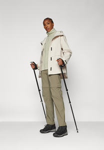 Design personnalisé pierre foncée femmes Altbound Softshell veste prix usine manches longues et coupe-vent femmes course vestes de plein air - Product Image 3