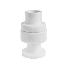 Metal Gold Polished Top <b>White</b> Marble Base Candle Holders Set of 5 Different Sizes Table Fancy New Arrival <b>Candlestick</b> Holder - Product Image 5