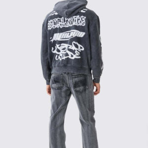 Venta al por mayor de fabricante de algodón mezclado personalizado peso pesado algodón mezclado Sudadera con capucha personalizado Puff impresión 3D Sudadera con capucha para la venta - Product Image 4