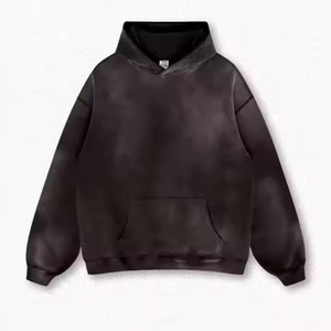 Oversized Streetwear Hoodie Men Women Pullover Custom Logo Embroidery Sweatshirt Bulk Wholesale - Product Image 1