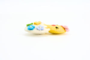 Oeuf de Pâques fait à la main écologique bricolage Applique laine fait oeuf fissuré décoration pour la maison pour décor de Pâques - Product Image 3