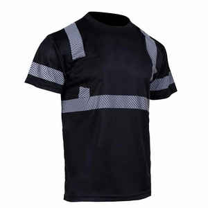 Camiseta reflectante de alta seguridad transpirable para hombre, ropa de visibilidad, camisetas de seguridad de manga corta para niño - Product Image 1