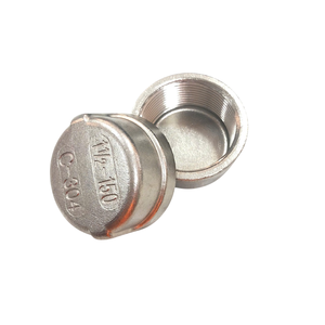 Tapa redonda roscada de acero inoxidable de alta calidad de 1-1/2 pulgadas OEM/ODM Superficie lisa de embalaje personalizado para industrias variadas - Product Image 3