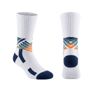 Lightweight Fitness Gym Crew Socks Breathable Sports Quick Dry Moisture Control Athletic Training Custom Logo Eco-Friendly Men's - Product Image 1