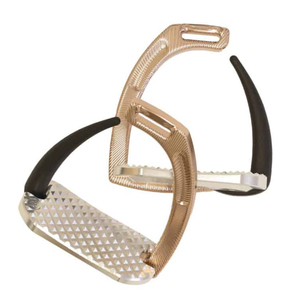 Paire d'étriers de sécurité pour chevaux, pour l'équitation, conception antidérapante, protection de la cheville, équipement d'équitation léger et durable - Product Image 2