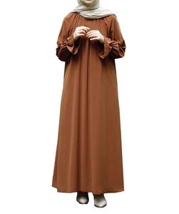 Wholesale Factory-Made Outdoor Casual Stylish New Islamic Apparel-Muslim Girls <b>Abaya</b> <b>for</b> Plus Size <b>Women</b> - Product Image 5