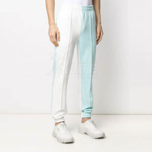 Joggers respirants à taille mi-haute et coupe droite pour hommes, avec taille élastique décontractée et design fonctionnel pour le travail, la maison et les voyages, offrant un confort optimal. - Product Image 3