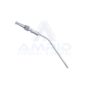 Tube d'aspiration manuel Frazier 9FR en acier inoxydable allemand, norme de sécurité MOL, garantie de 5 ans par amrid surgical - Product Image 6
