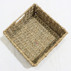 Artex Dong Thap, cestas de almacenamiento de mimbre tejidas ecológicas, bandejas decorativas de regalo hechas a mano para Arreglo de cocina y hogar - Product Image 4