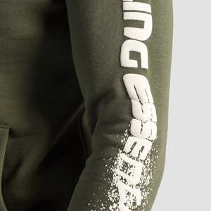 Sweat à capuche essentiel GAI Slim Fit (Olive) 100% Coton Matière Lifting - Product Image 6