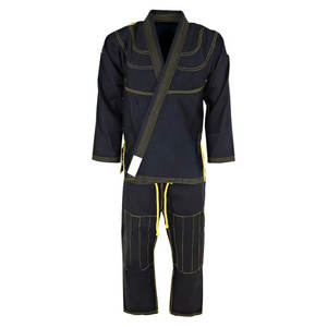 Kimono de Jiu Jitsu de Alta Calidad para Competición, Venta al por Mayor, 100% Algodón, Ligero y Transpirable, Uniformes de Entrenamiento de Artes Marciales - Product Image 2