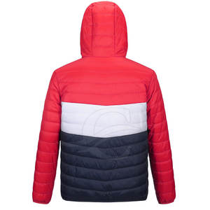 Chaqueta acolchada de invierno para hombre de último diseño, cortavientos de talla grande de calle alta, manga larga, cuello levantado, tela de lona multicolor - Product Image 2