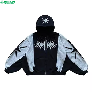 Sweat à capuche unisexe de haute qualité 100% coton molletonné/éponge française, séchage rapide, respirant, confortable, élégant, décontracté, imprimé numérique - Product Image 6