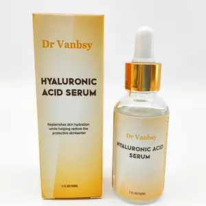 Serumu üretici özel etiketi derin nemlendirici Serum hiyalüronik asit Serum cilt bakımı için