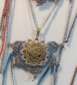 Joli collier macramé en laiton en forme de cygne petites perles en laiton plaqué or accord réglable pour la fête des mères cadeau de saint valentin - Product Image 4