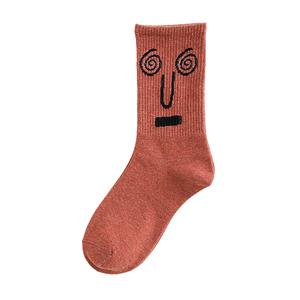 High Quality Custom Made Men's Winter Sports Crew <b>Socks</b> Pakistan Breathable Logo Printed Cartoon Pattern Bottom Cuff Logo Body - Product Image 2