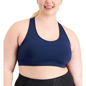 ID Ideology Reggiseno Sportivo da Donna Performance Plus per Sport ad Alto Impatto, Regolabile, Stampa Blu, Leggero, Imbottito, Abbigliamento Sportivo da Palestra, Taglie dalla XS alla - Product Image 2