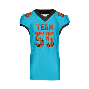 Nouvelle arrivée de maillots de football américain pour hommes mode personnalisée maillots de football américain en maille pour hommes et jeunes Service OEM - Product Image 1