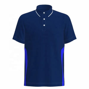 Polos deportivos personalizados 92% poliéster 8% Spandex Polos de golf para hombre Dry Fit - Product Image 3