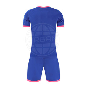 ชุดเล่นฟุตบอลสีพื้นชุดเล่นฟุตบอลสีล้วนดีไซน์ใหม่ล่าสุด - Product Image 2