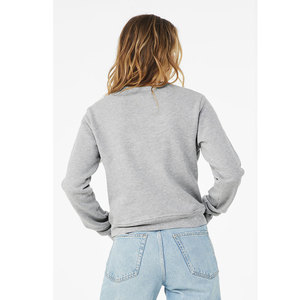 Bella Canvas 7511 WOMEN'S CLASSIC CREWNECK SWEATSHIRT Sweatshirt Unisex Custom Stylish Hoodies Letter Print, Loose Ladies <b>Jumper</b> - Product Image 4