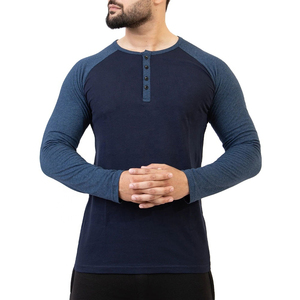 2025 nouveaux hommes t-shirts manches longues derniers hommes vêtements de sport 100% coton T-shirt pour hommes coupe ample imprimé à manches longues t-shirts - Product Image 1