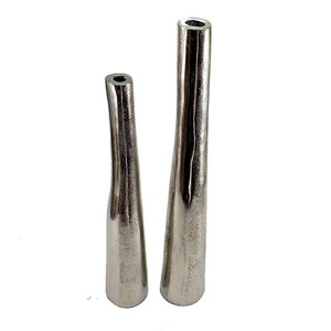 Hot Selling Matte Solid Brass <b>Vases</b> Designed Modern Metal <b>Gold</b> Flower <b>Vase</b> for Hotel Rooms and Other Centerpiece Displays - Product Image 3