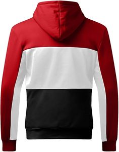 Sudadera con capucha de gran tamaño unisex con cuentas de invierno 100% algodón con logotipo personalizado para hombres y mujeres - Product Image 2