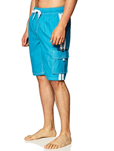 Bañador Barracuda para hombre, traje de baño de talla Regular y extendida, cierre con cordón de poliéster 100%, lavable a máquina, venta al por mayor - Product Image 3