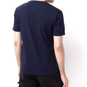 Camisetas con estilo inspirado en Hip Hop para hombres en el último stock bordado personalizado hombres camiseta Streetwear estilo al por mayor - Product Image 3