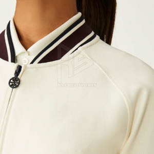 Chaqueta de gran tamaño con letras para mujer, chaqueta duradera de Material transpirable con letras, chaqueta cómoda con letras - Product Image 4