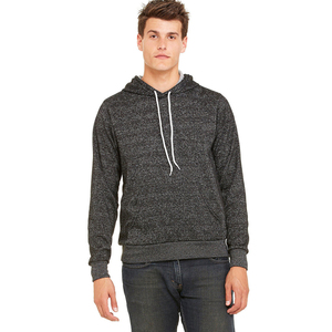 Venta al por mayor OEM hombres 100% algodón de gran tamaño Fit polar sudaderas con capucha invierno logotipo personalizado impreso diseño liso teñido Streeter - Product Image 4